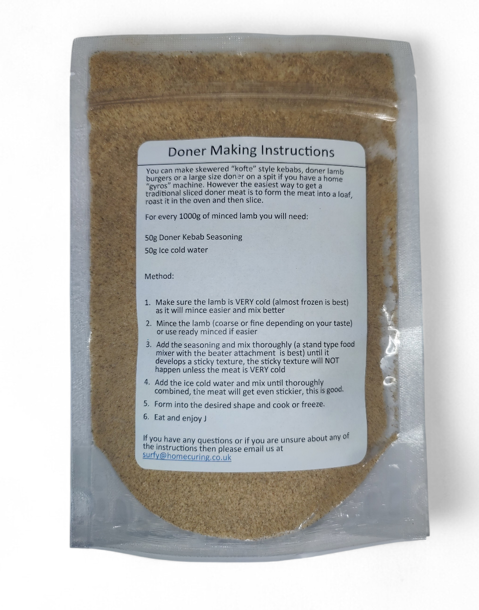 Doner Kebab Seasoning Mix - Surfy's Home Curing Supplies